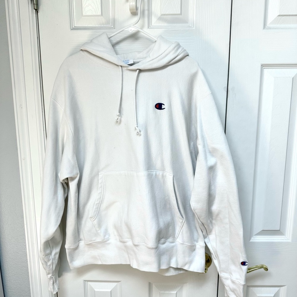 Reverse Weave Hoodie, C Logo